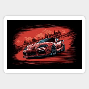 Toyota GR Supra Sticker